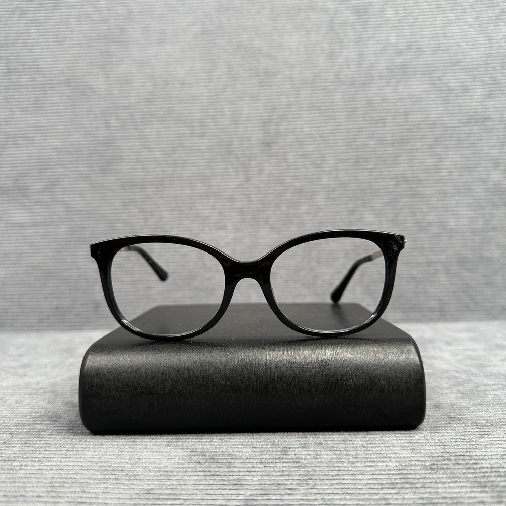 Michael Kors Oslo MK4061U Black‎ Gold Cat Eye Y2k Eyeglasses Frames 53-18-140